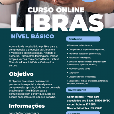 CURSO - LIBRAS 2023