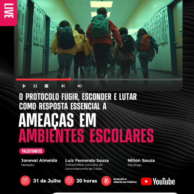 LIVE - O PROTOCOLO FUGIR, ESCONDER E LUTAR