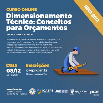 DIMENSIONAMENTO TÉCNICO - CONCEITOS PARA ORÇAMENTOS