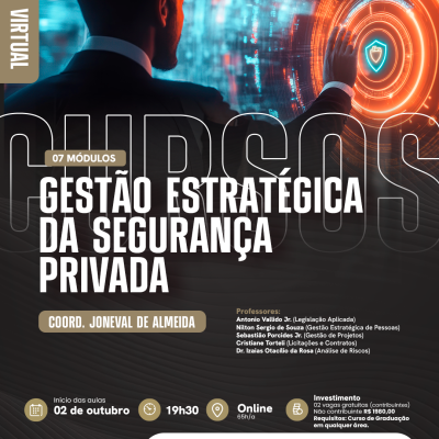 GESTÃO ESTRATÉGICA DA SEGURANÇA PRIVADA (VIRTUAL)