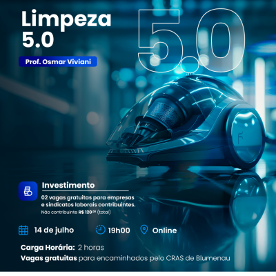 TREINAMENTO - LIMPEZA 5.0 (VIRTUAL)