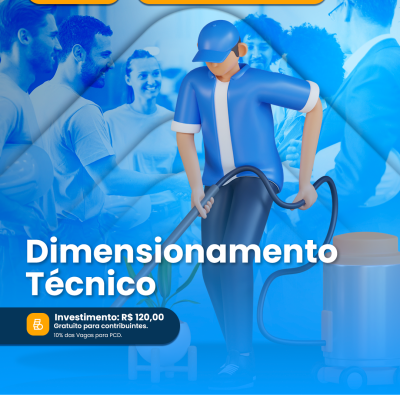 TREINAMENTO ON-LINE: DIMENSIONAMENTO TÉCNICO 