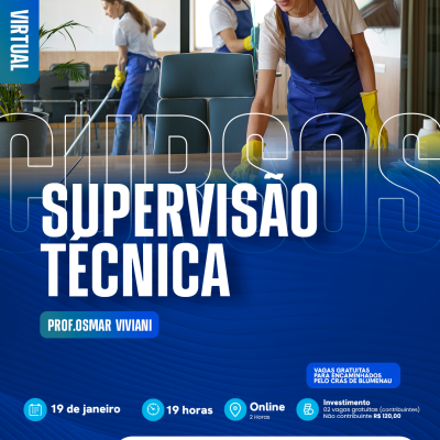 TREINAMENTO VIRTUAL – SUPERVISÃO TÉCNICA
