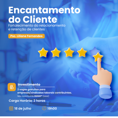 CURSO - ENCANTAMENTO DO CLIENTE 