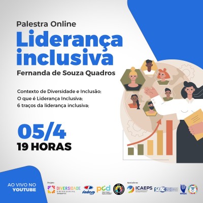 PALESTRA ON-LINE: LIDERANÇA INCLUSIVA