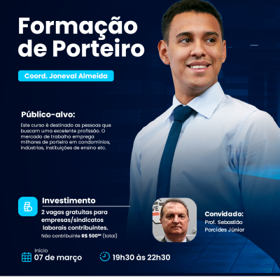 FORMAÇÃO DE PORTEIRO 