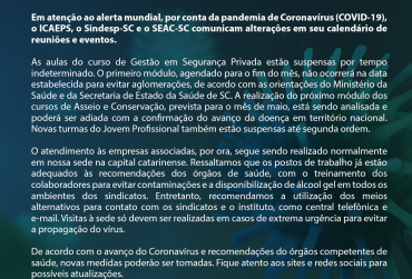 COMUNICADO - COVID-19