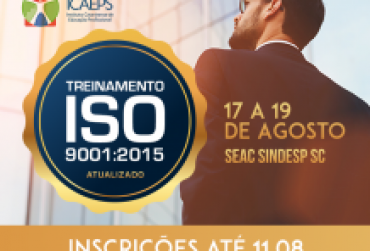 Curso oferecido pelo ICAEPS formará auditores internos de qualidade