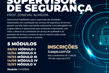 Curso de Supervisor de Segurança