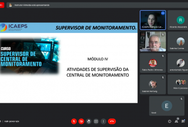 Curso de Supervisor de Monitoramento é finalizado pelo ICAEPS