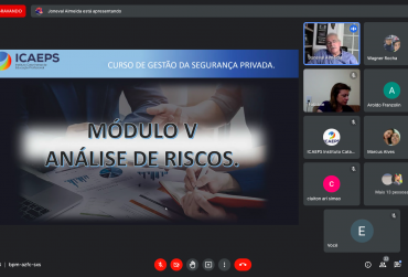 Módulo V é focado em Análise de Riscos