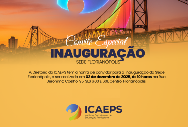 ICAEPS inaugura sede central em Florianópolis