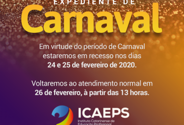 Comunicado - Expediente de Carnaval