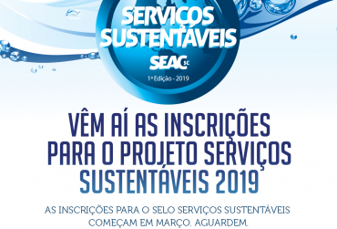 Inscrições para o Projeto Serviços Sustentáveis serão abertas em março