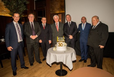 Jantar de encerramento marca celebração dos 30 anos do Sindesp-SC