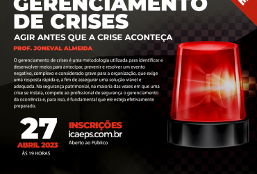 Gerenciamento de Crises - Agir antes que a crise aconteça