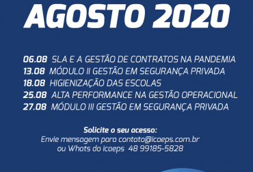 Agenda Agosto 2020