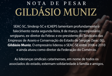 Nota de pesar - Gildásio Muniz