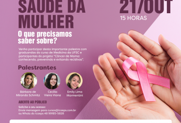 ICAEPS realiza evento com tema Outubro Rosa