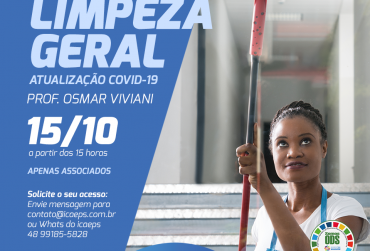 Atualização do Módulo Limpeza Geral será apresentada pelo ICAEPS