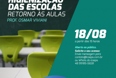 Palestra gratuita será promovida pelo ICAEPS na próxima semana