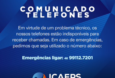 Comunicado - Telefones