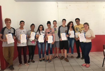 Jovens do CRAS Zanelatto participam do módulo 