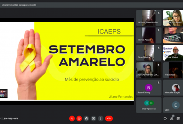 Campanha Setembro Amarelo aborda prevenção ao suicídio