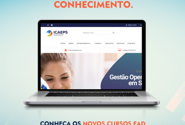 Mais moderno e interativo, novo site é lançado pelo ICAEPS